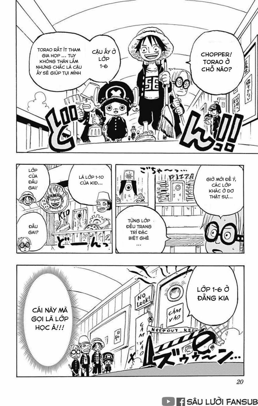 Học Viện One Piece Chapter 5 - Trang 2