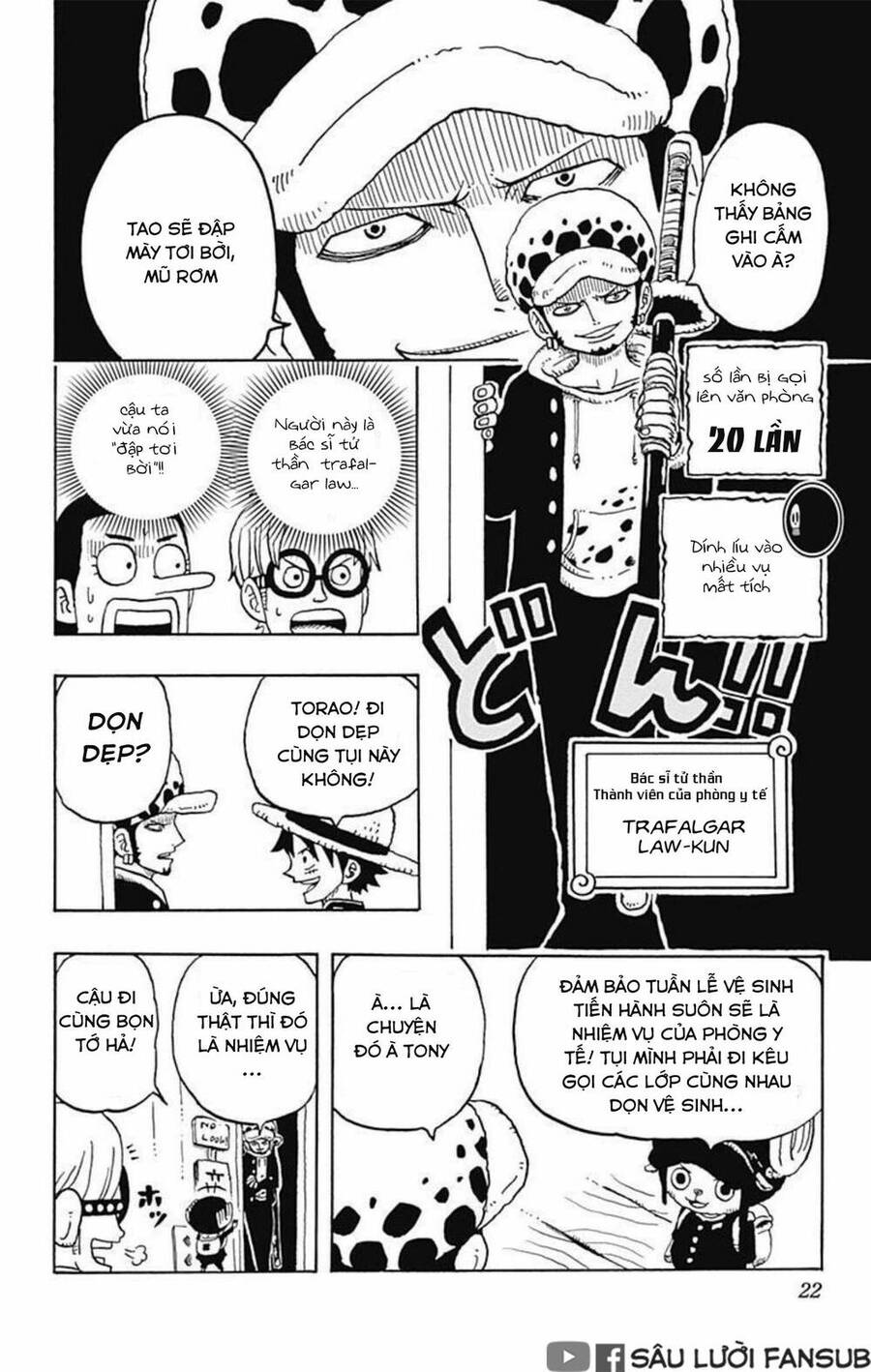 Học Viện One Piece Chapter 5 - Trang 2