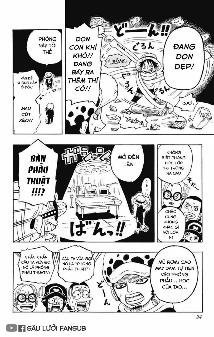 Học Viện One Piece Chapter 5 - Trang 2