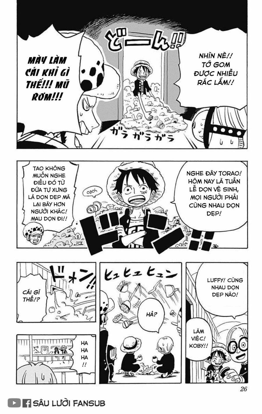 Học Viện One Piece Chapter 5 - Trang 2