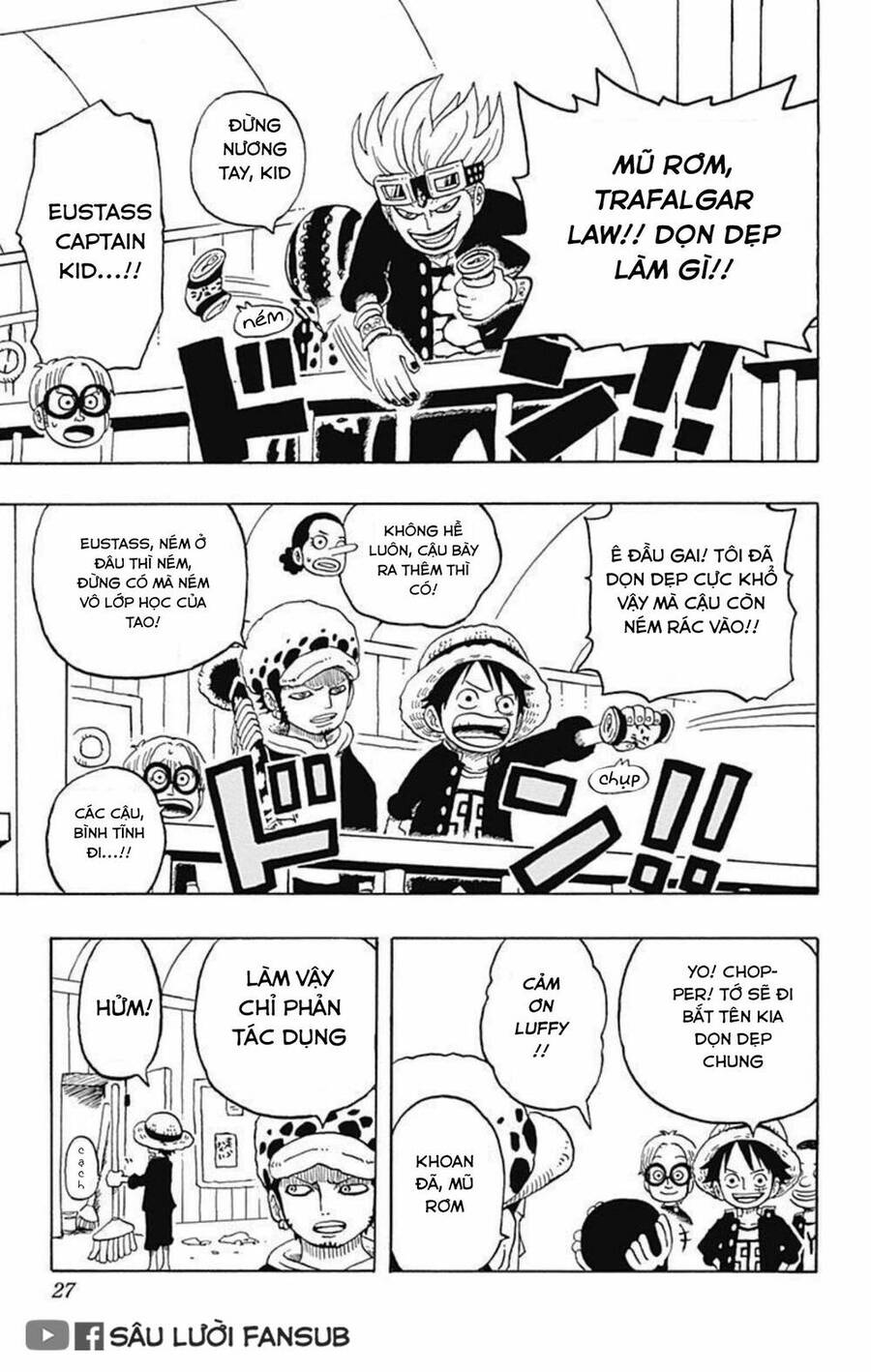 Học Viện One Piece Chapter 5 - Trang 2