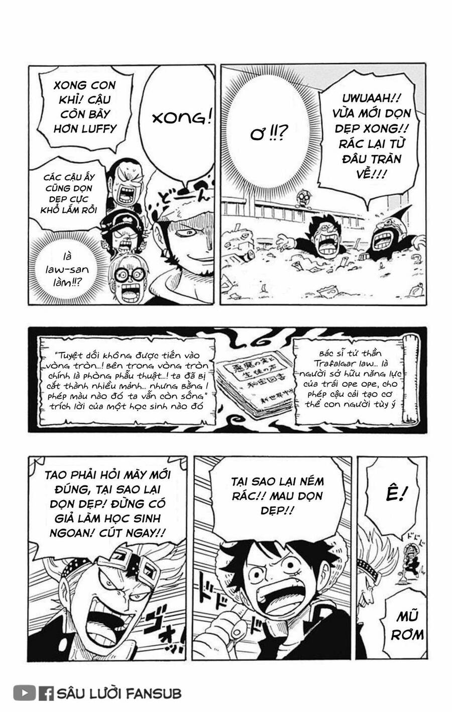 Học Viện One Piece Chapter 5 - Trang 2