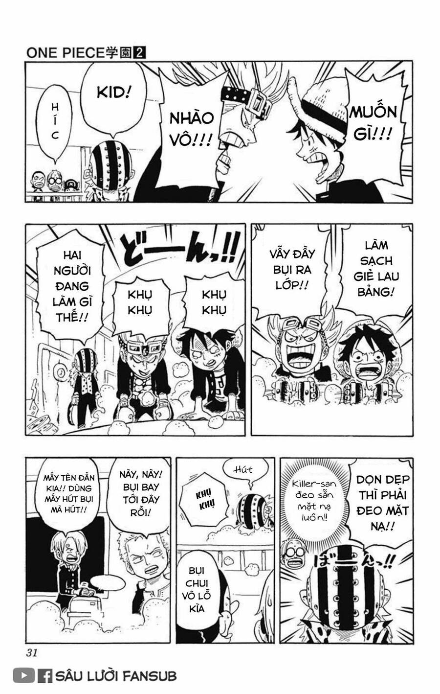 Học Viện One Piece Chapter 5 - Trang 2