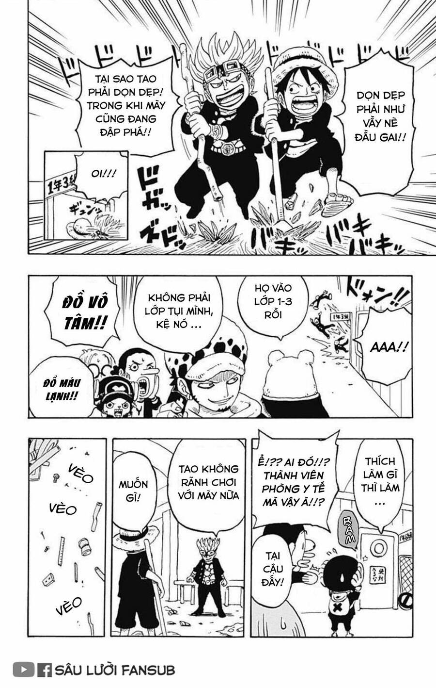 Học Viện One Piece Chapter 5 - Trang 2