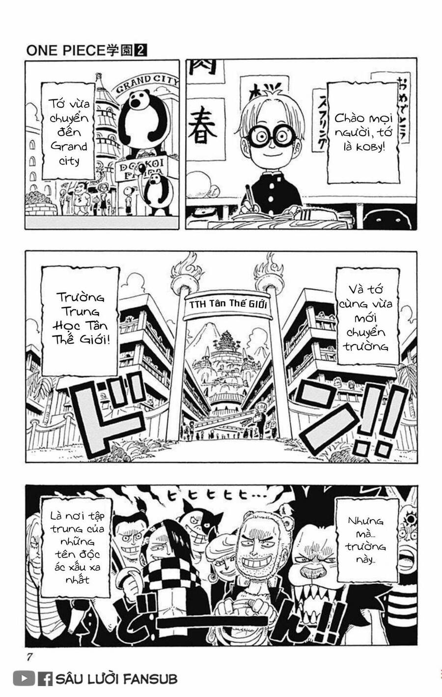 Học Viện One Piece Chapter 5 - Trang 2