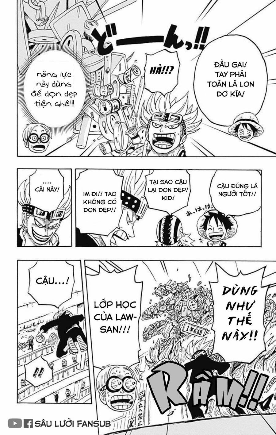 Học Viện One Piece Chapter 5 - Trang 2