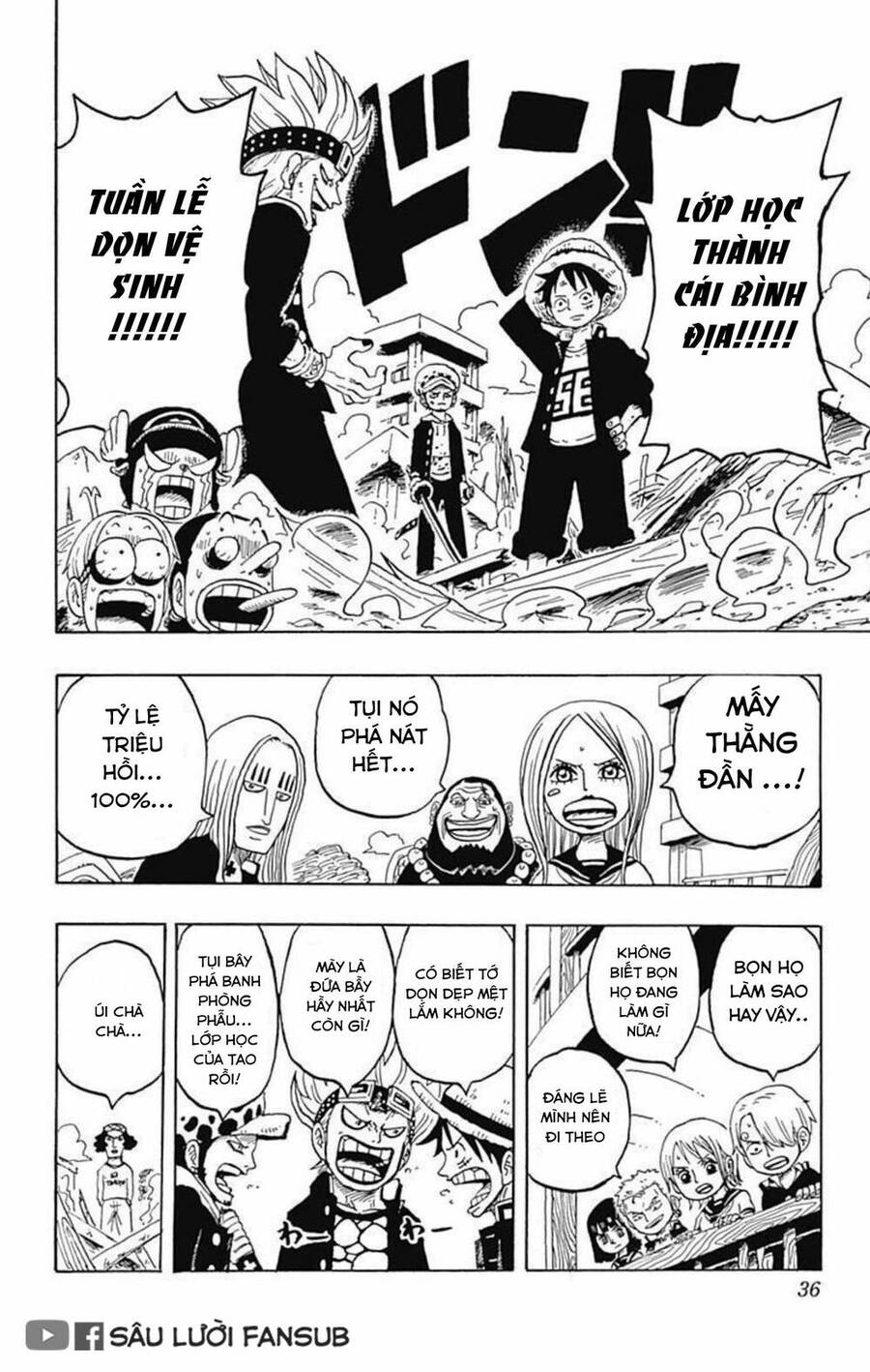 Học Viện One Piece Chapter 5 - Trang 2