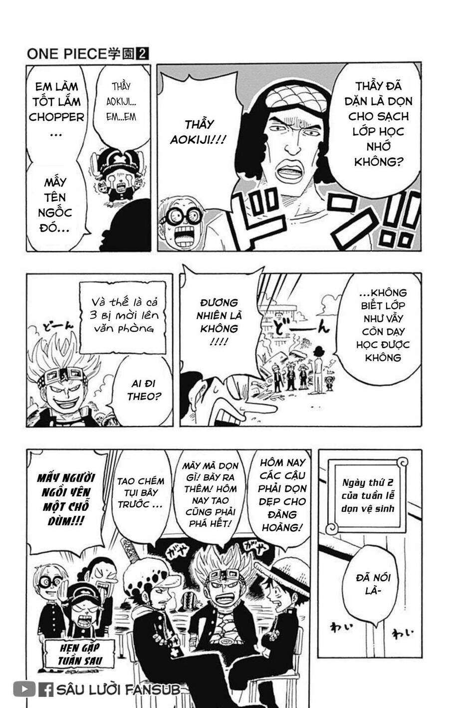 Học Viện One Piece Chapter 5 - Trang 2