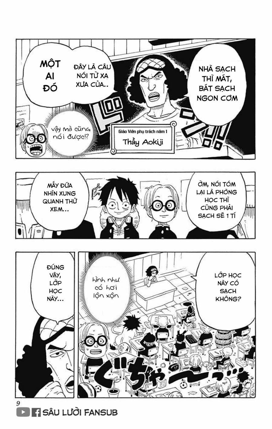 Học Viện One Piece Chapter 5 - Trang 2