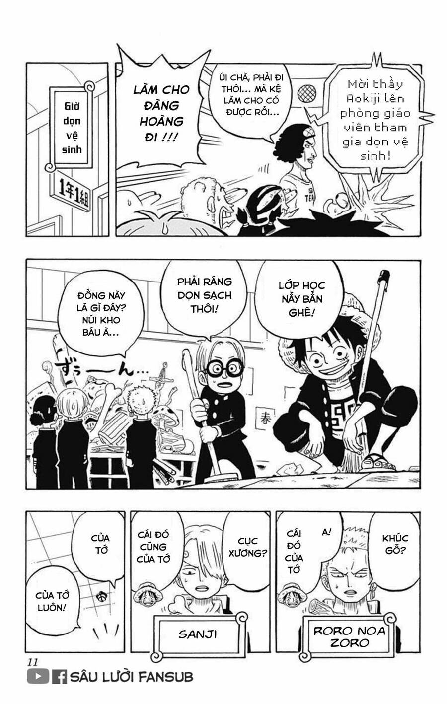 Học Viện One Piece Chapter 5 - Trang 2