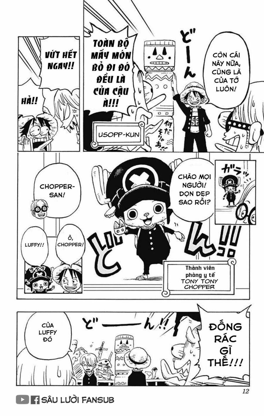 Học Viện One Piece Chapter 5 - Trang 2