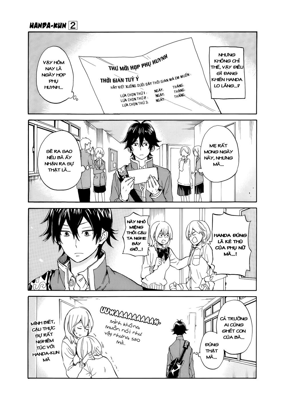 Handa-Kun Chapter 8 - Trang 2