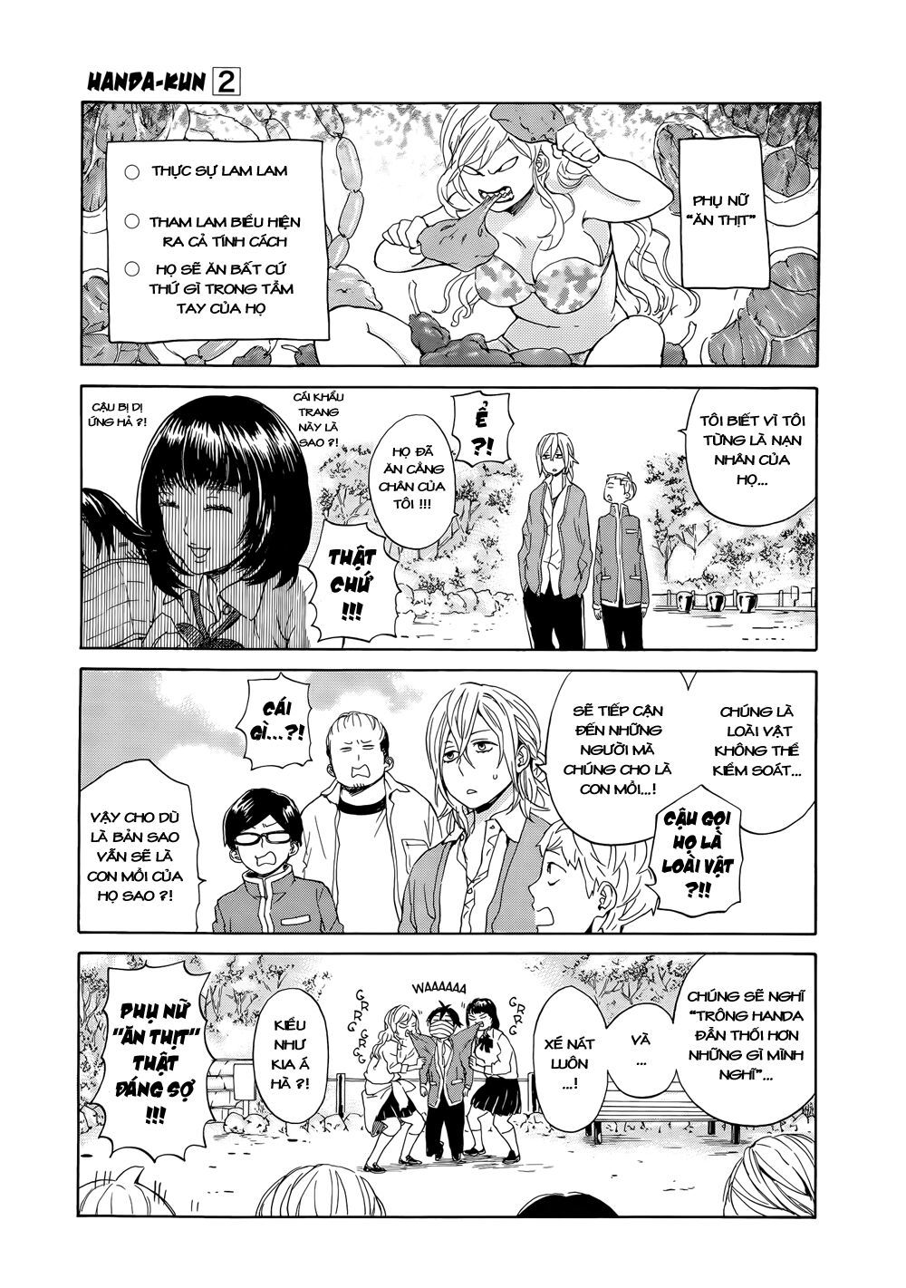 Handa-Kun Chapter 7 - Trang 2