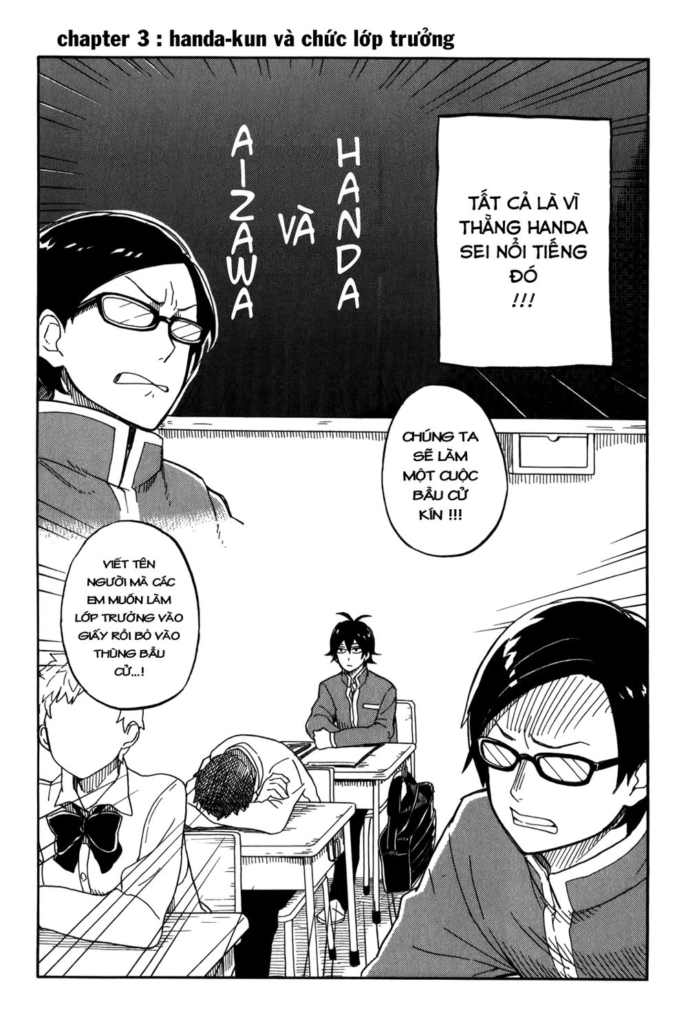 Handa-Kun Chapter 3 - Trang 2