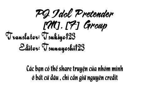 Idol Pretender Chapter 1 - Trang 2