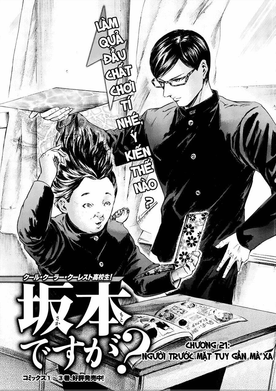 Sakamoto Desu Ga? Chapter 21 - Trang 2