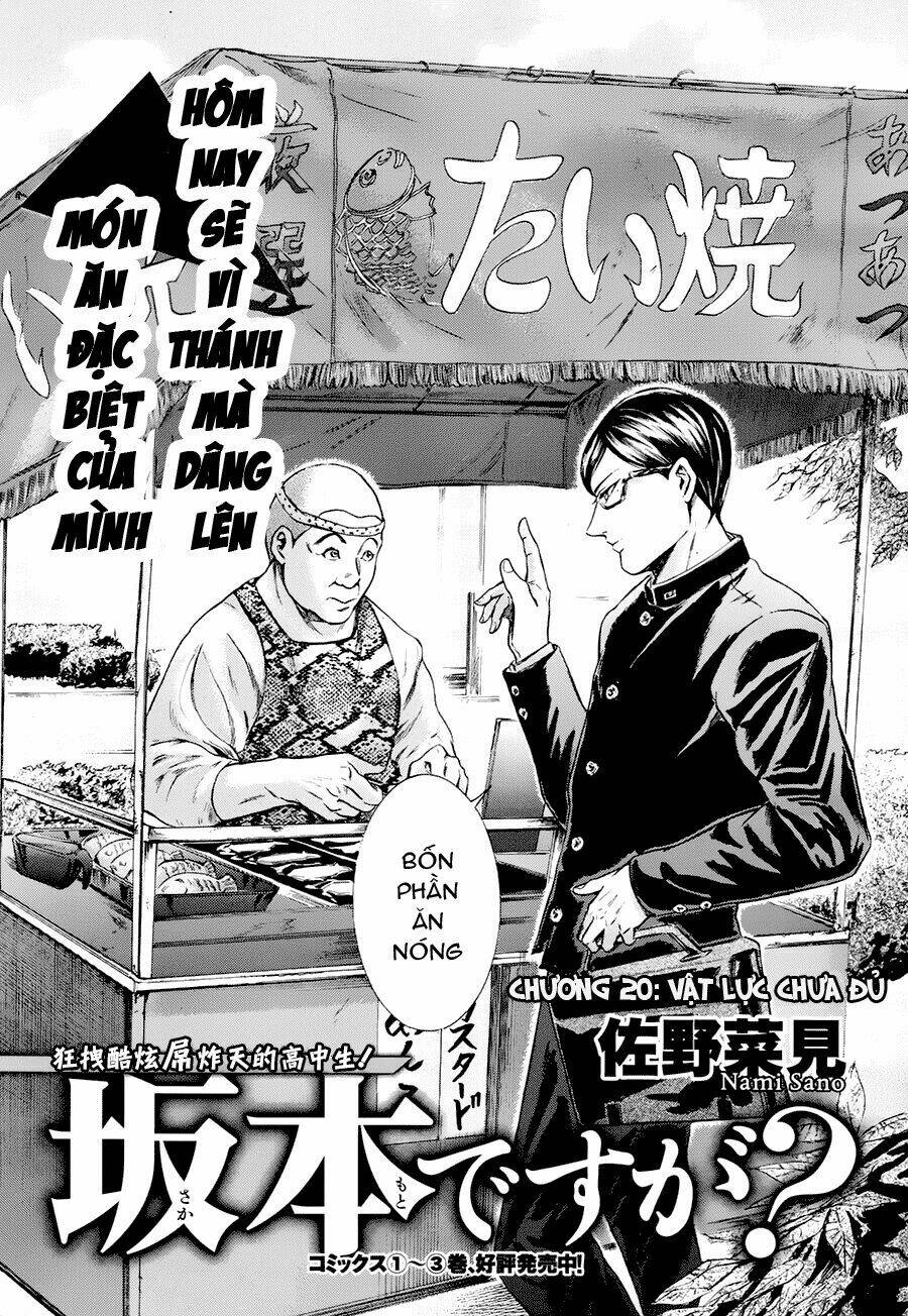 Sakamoto Desu Ga? Chapter 20 - Trang 2