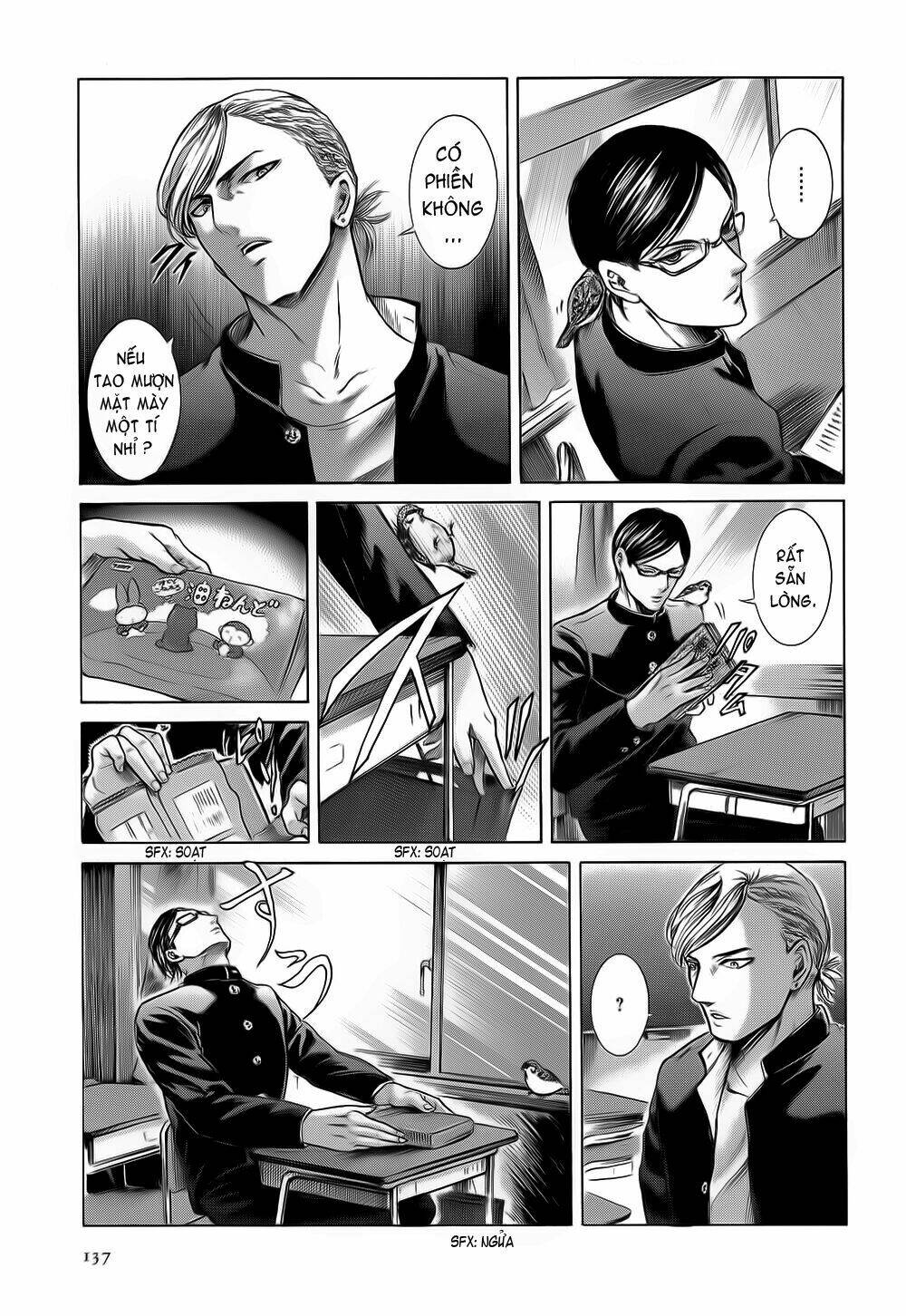 Sakamoto Desu Ga? Chapter 10 - Trang 2