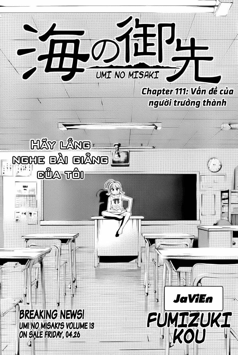 Umi No Misaki Chapter 111 - Trang 2