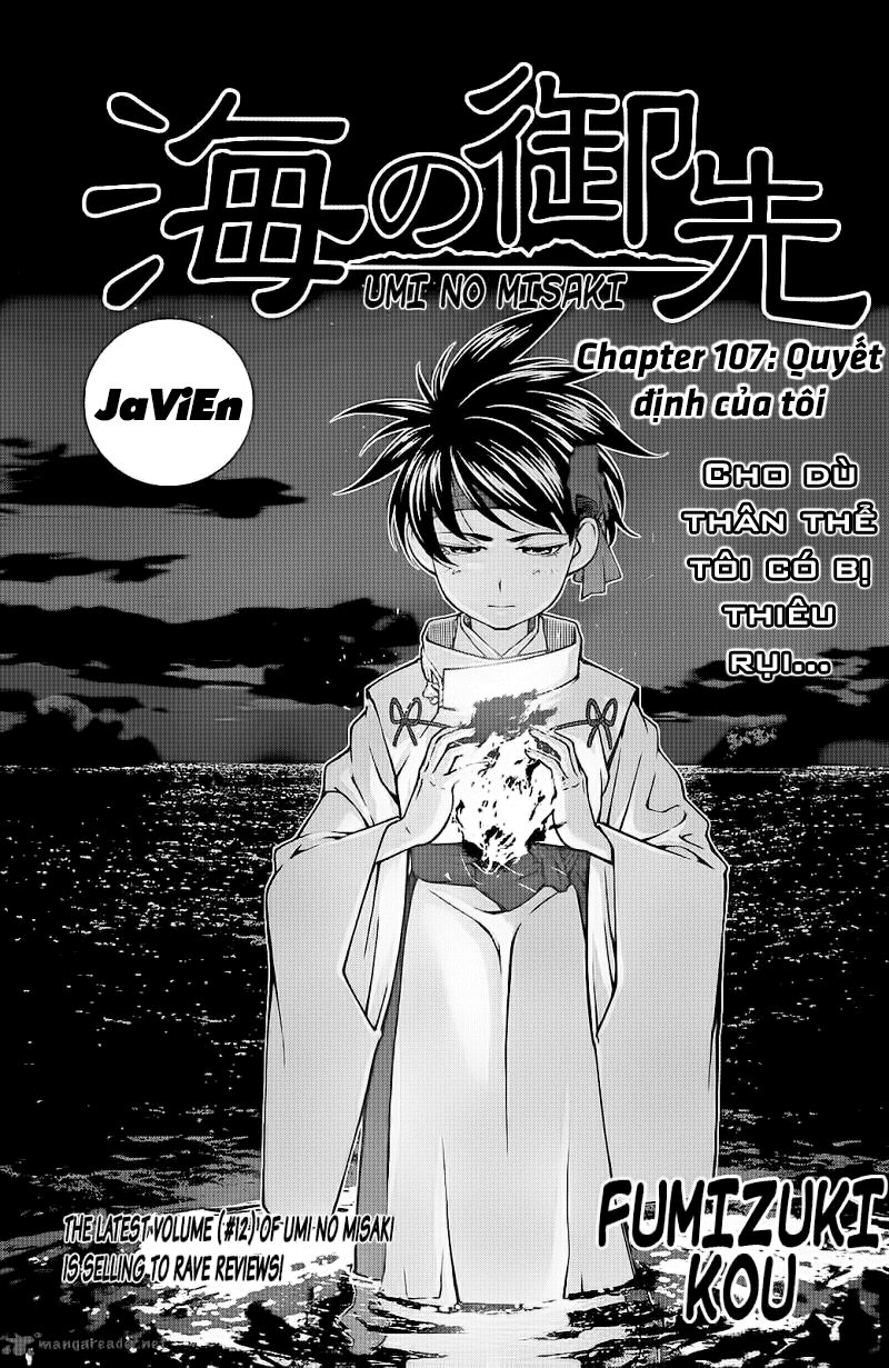 Umi No Misaki Chapter 107 - Trang 2