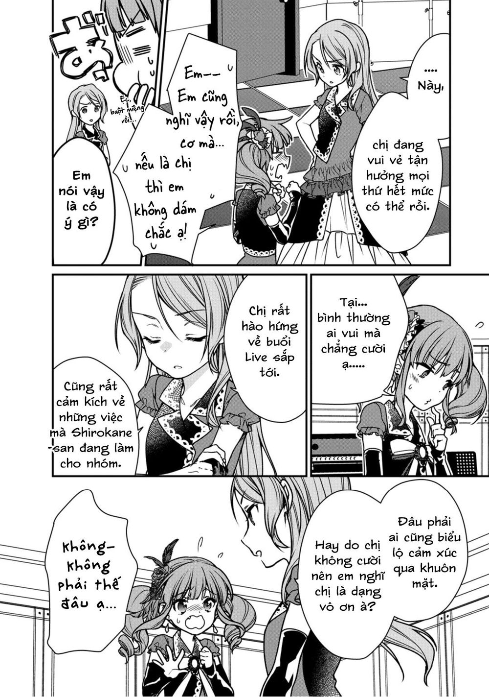 Bang Dream! Girls Band Party! Roselia Stage Chapter 10 - Trang 2