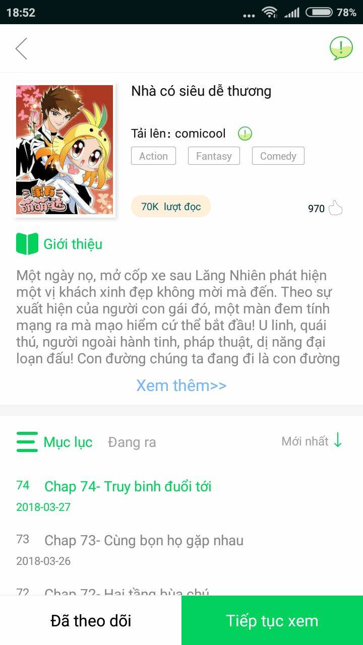 Nhà Có Siêu Dễ Thương Chapter 48 - Trang 2