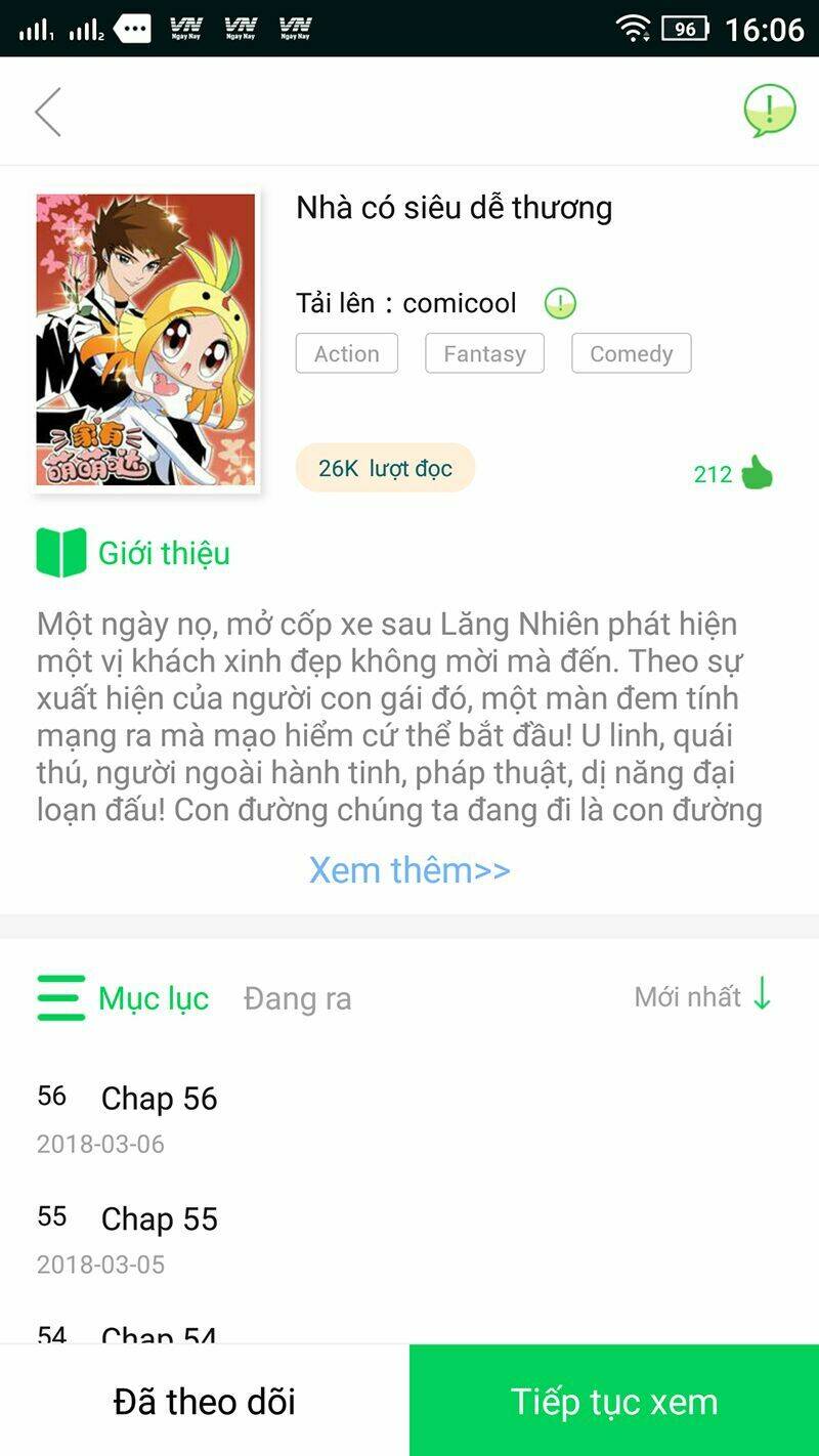 Nhà Có Siêu Dễ Thương Chapter 33 - Trang 2