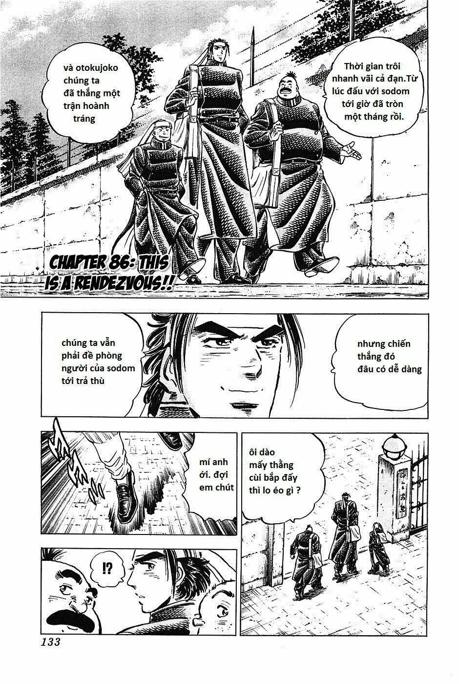 Akakatsuki!! Otokojuku – Seinen Yo, Taishi Wo Idake Chapter 86 - Trang 2