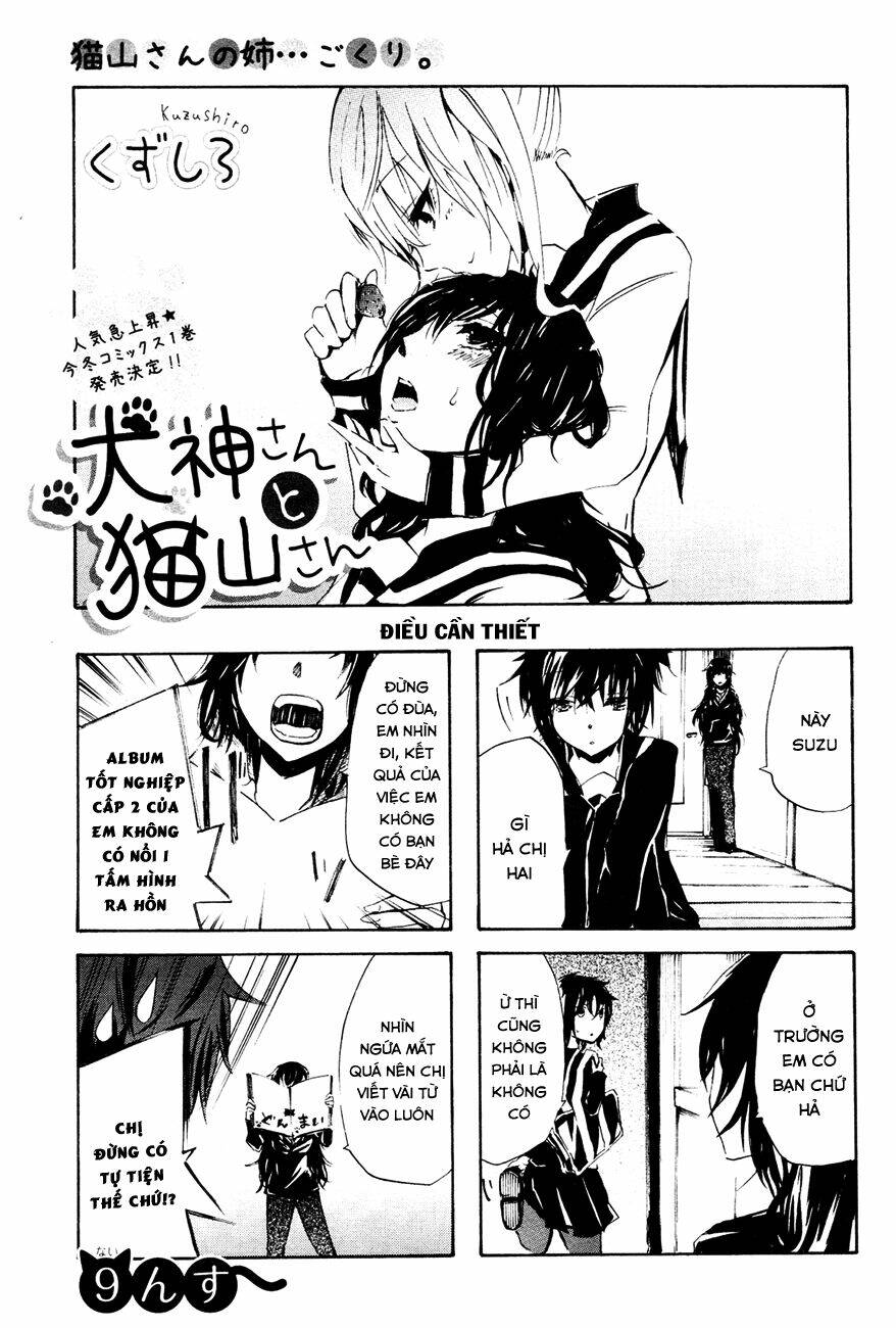 Inugami-San To Nekoyama-San Chapter 9 - Trang 2