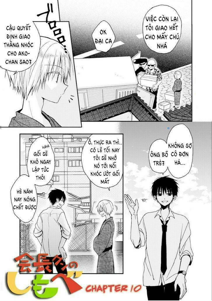 Kaichou-Kun No Shimobe Chapter 10 - Trang 2