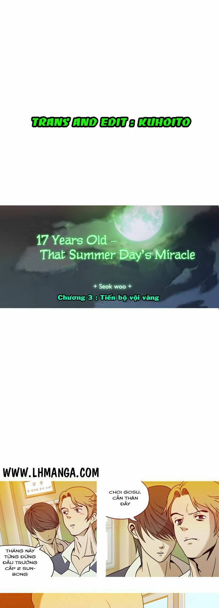 17 Years Old That Summer Days Miracle Chapter 4 - Trang 2