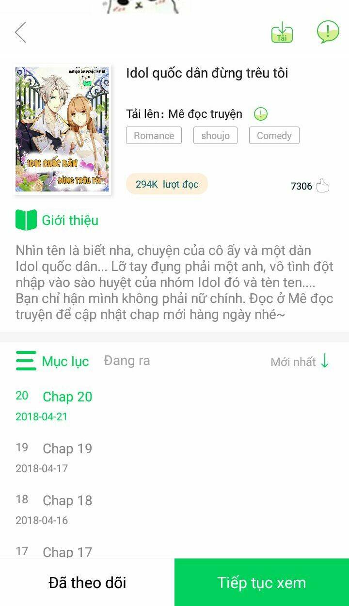 Idol Quốc Dân Đừng Trêu Tôi Chapter 15 - Trang 2