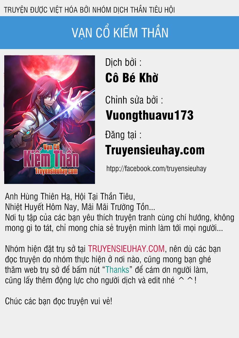 Vạn Cổ Kiếm Thần Chapter 106 - Trang 2