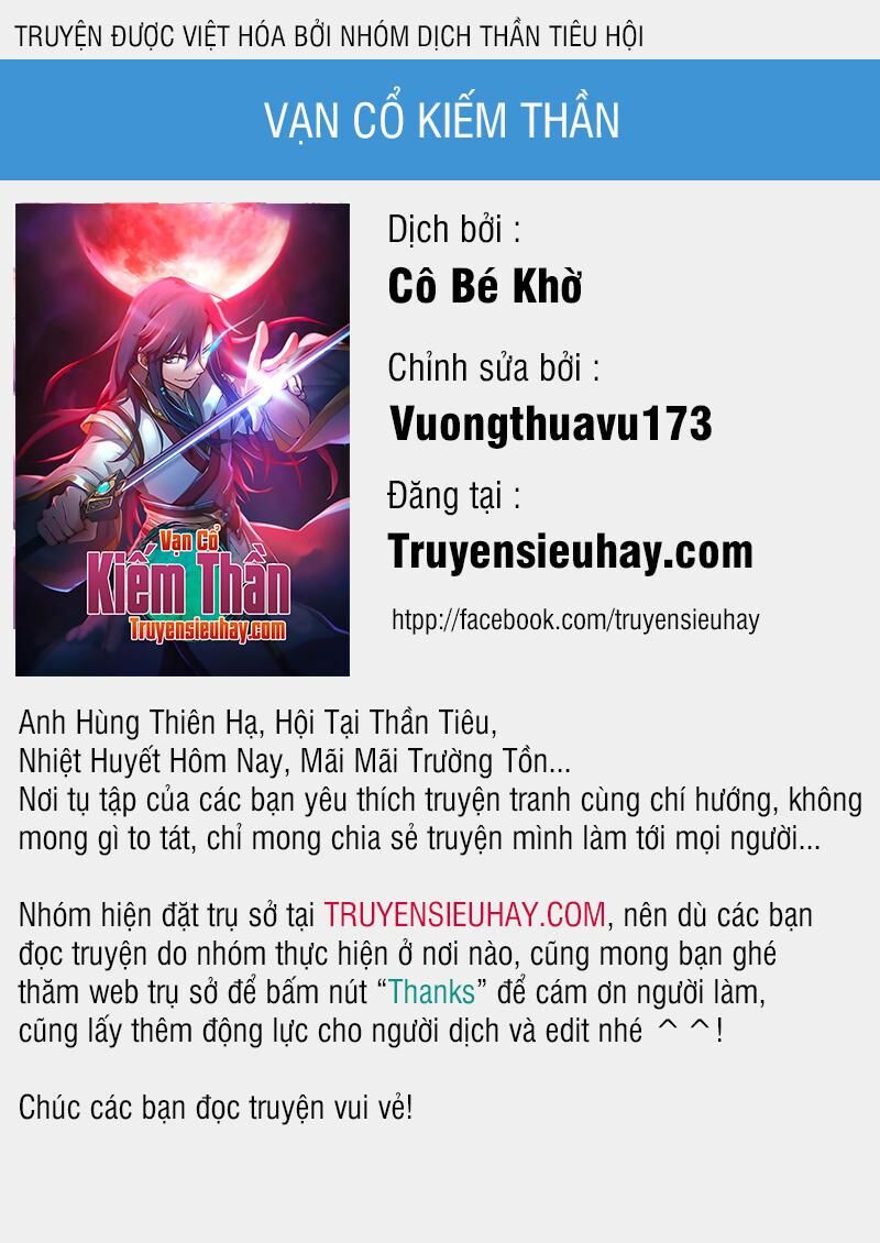 Vạn Cổ Kiếm Thần Chapter 103 - Trang 2