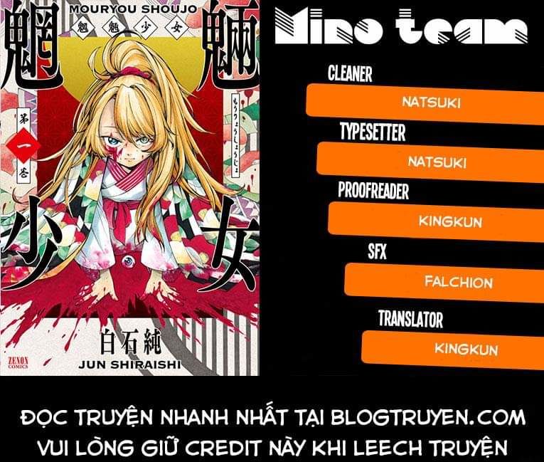 Mouryou Shoujo Chapter 2 - Trang 2