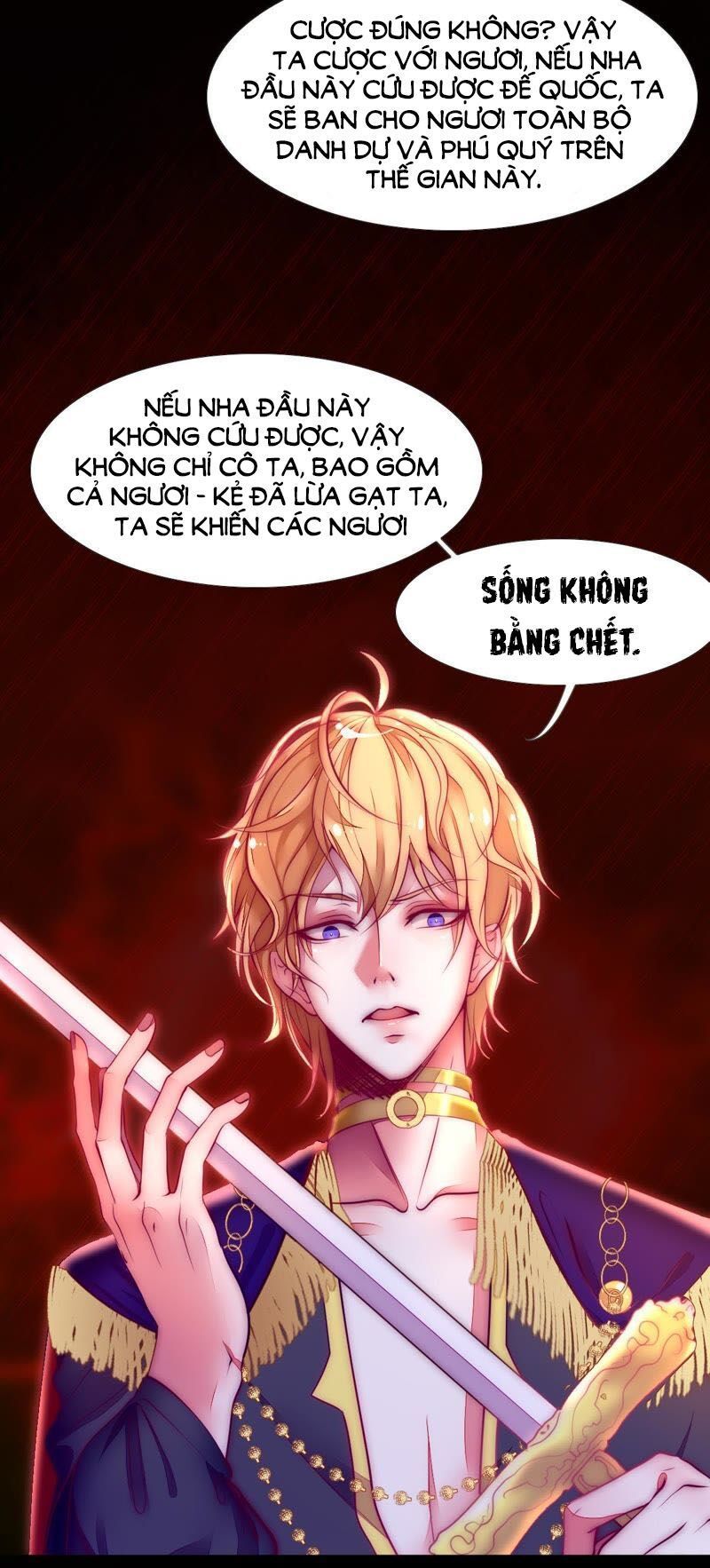 Quốc Vương Cứ Muốn Lấy Mạng Tôi Chapter 5 - Trang 2