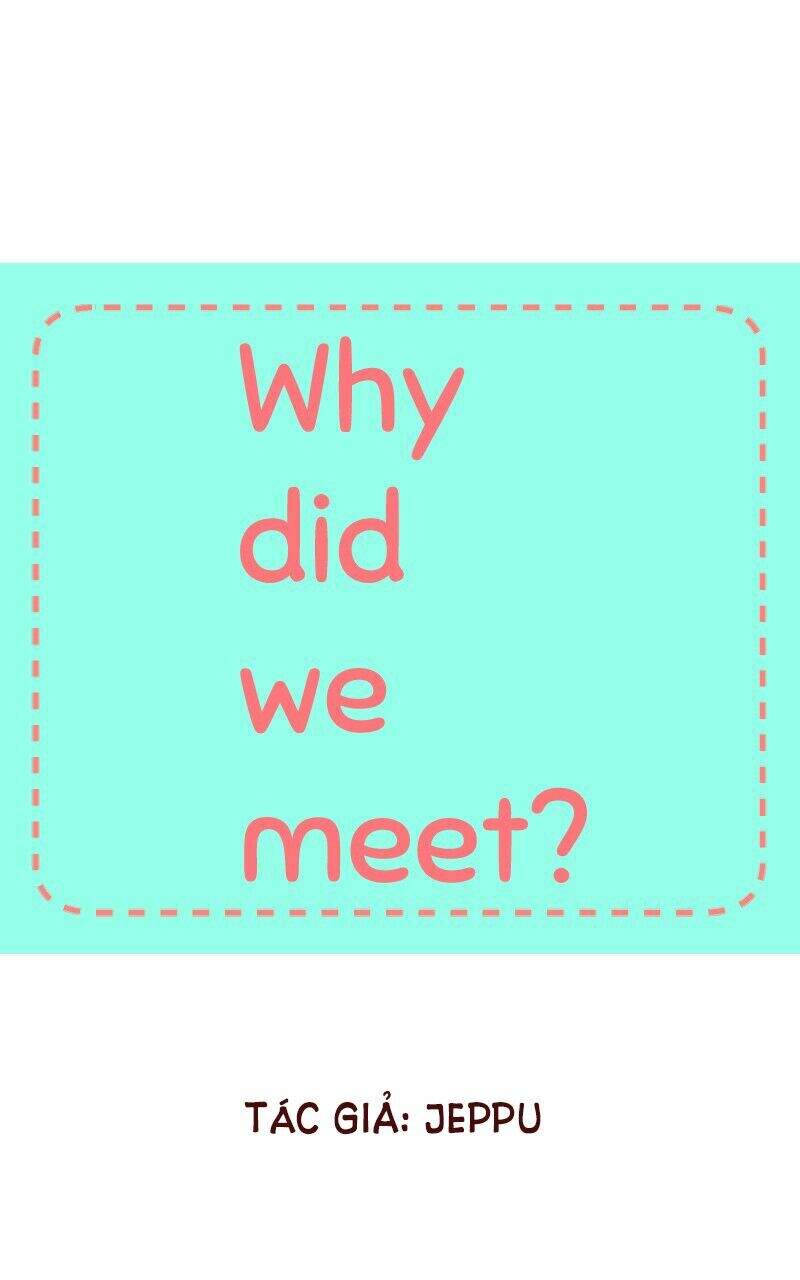 Why Did We Meet? Chapter 4 - Trang 2