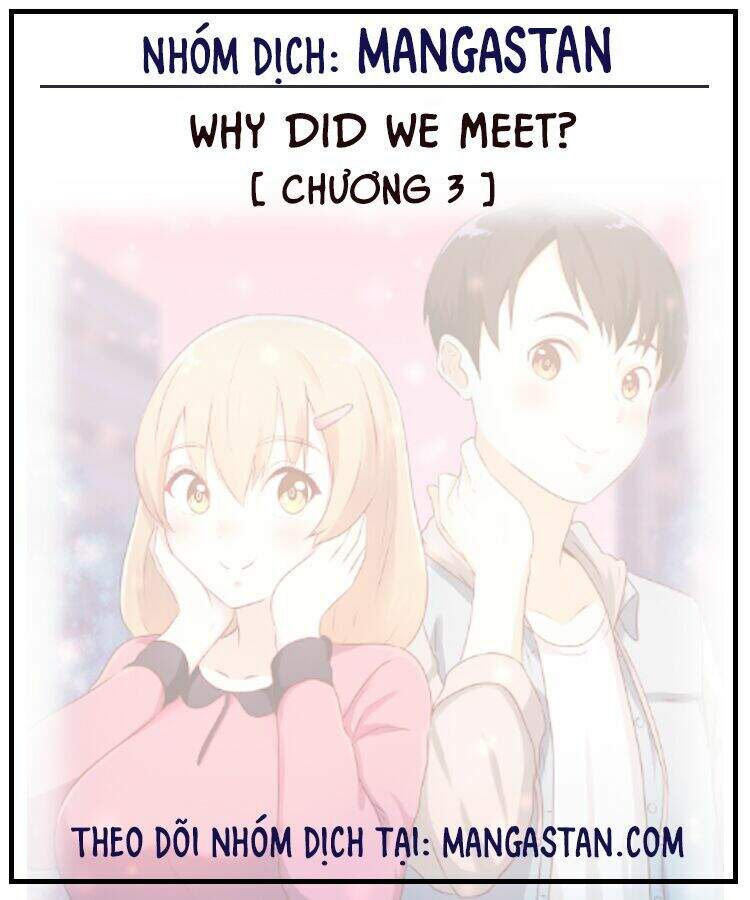 Why Did We Meet? Chapter 3 - Trang 2