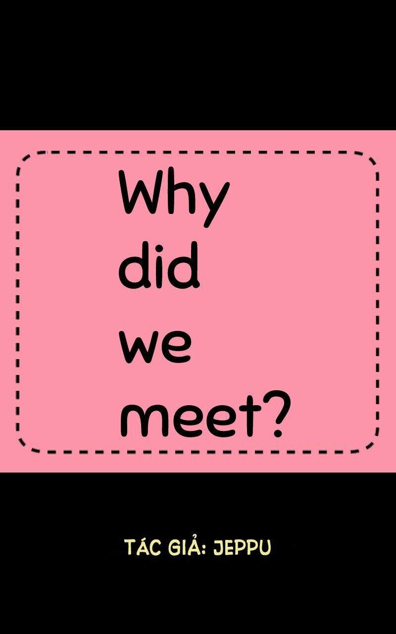 Why Did We Meet? Chapter 2 - Trang 2