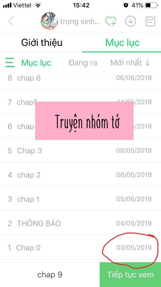 Trọng Sinh Thành Tiểu Nha Đầu Chapter 13 - Trang 2