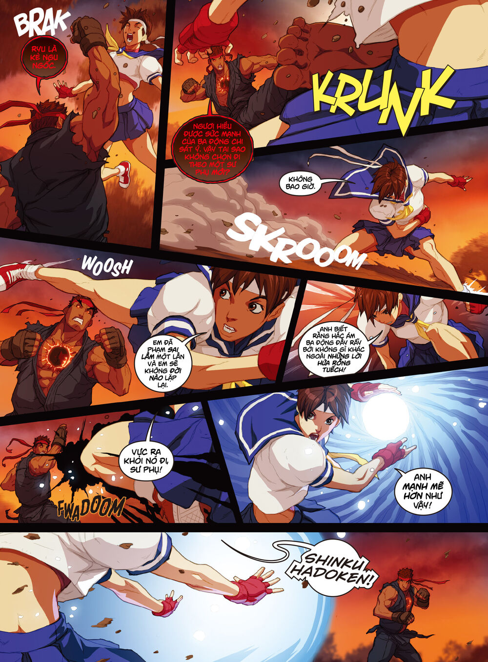 Street Fighter Unlimited Chapter 1.1 - Trang 2