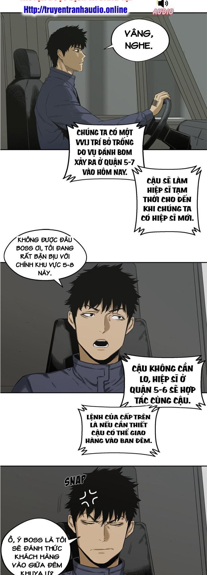 Hiệp Sĩ Giao Hàng Chapter 5 - Trang 2