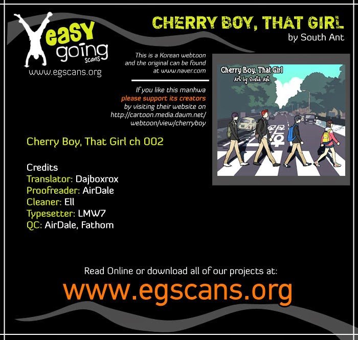 Cherry Boy, That Girl Chapter 2 - Trang 2