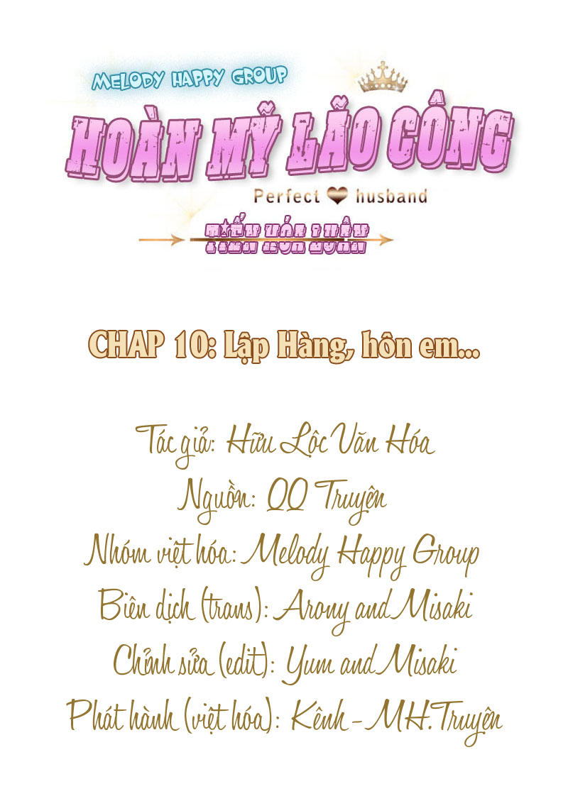 Hoàn Mỹ Lão Công Tiến Hóa Luân Chapter 10 - Trang 2