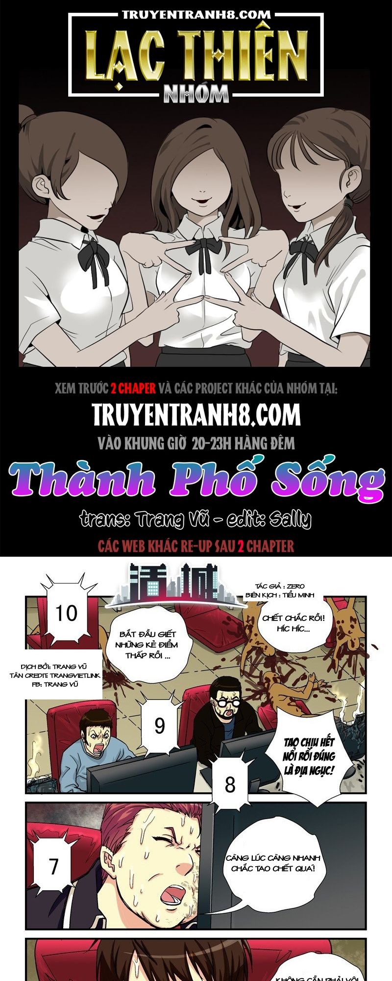 Thành Phố Sống Chapter 8 - Trang 2