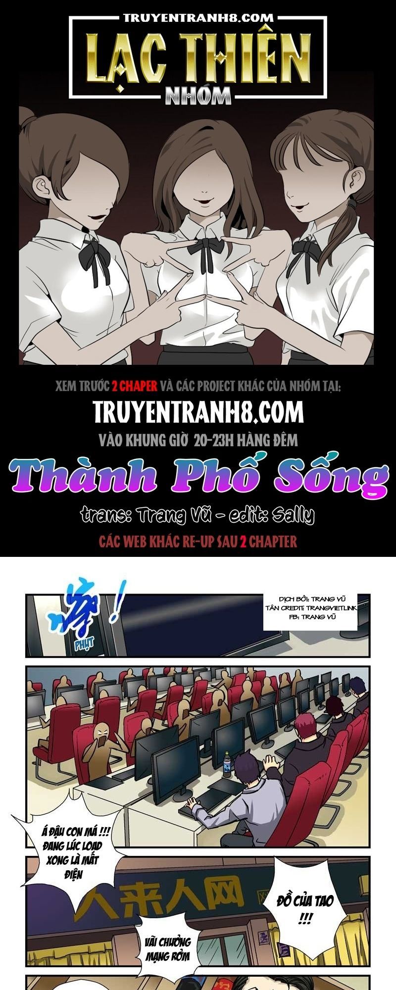 Thành Phố Sống Chapter 2 - Trang 2