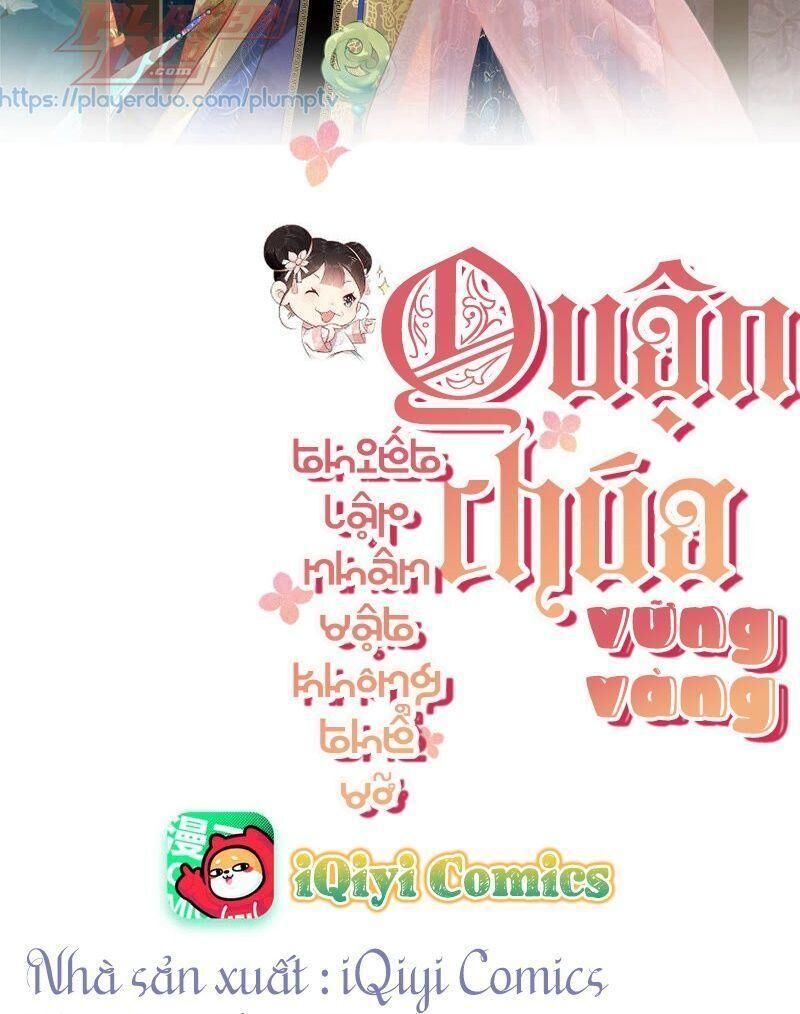 Quận Chúa Vững Vàng, Thiết Lập Nhân Vật Không Thể Vỡ Chapter 4 - Trang 2