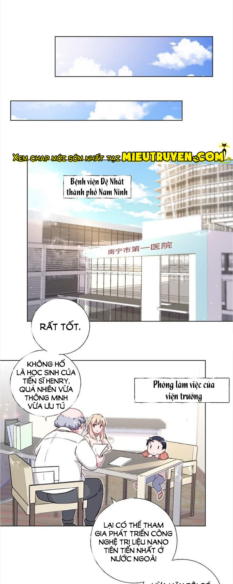 Baba Đẹp Trai Trên Trời Rơi Xuống Chapter 5 - Trang 2