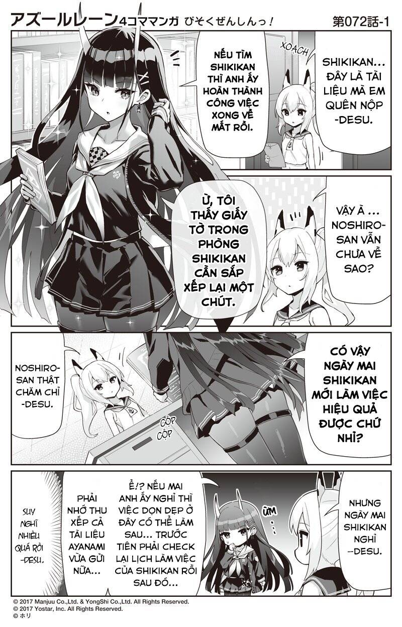 Azur Lane 4Koma Chapter 72 - Trang 2