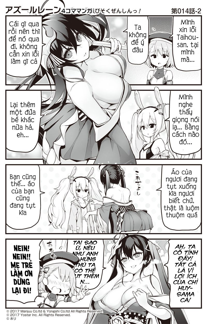 Azur Lane 4Koma Chapter 14.2 - Trang 2